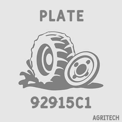 92915C1 - Пластина, CASE IH
