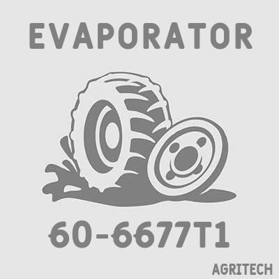 60-6677T1 - Радиатор отопителя,, CASE IH