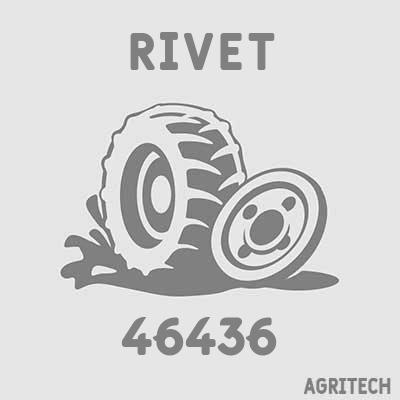 46436 - Заклепка, CASE IH