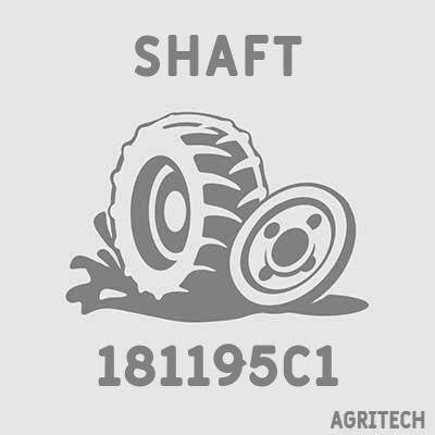 181195C1 - Вал привода измельчителя, CASE IH