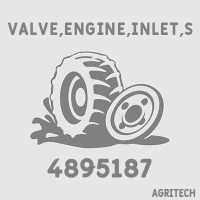 4895187 - Клапан впускний двигуна, CASE IH