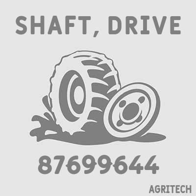 87699644 - Вал карданний переднього моста 6С, CASE IH