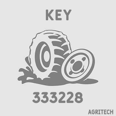 333228 - Шпонка, CASE IH