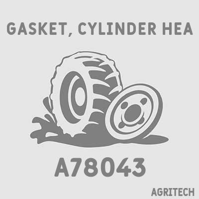 A78043 - Комплект прокладок головки циліндрів, NEW HOLLAND