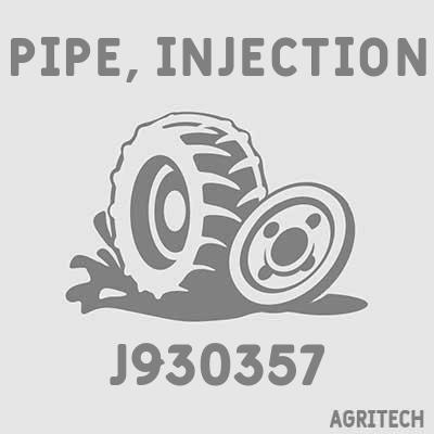 J930357 - Трубка паливна 3 циліндр, CASE IH