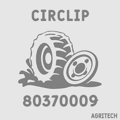 80370009 - Кільце стопорне, NEW HOLLAND