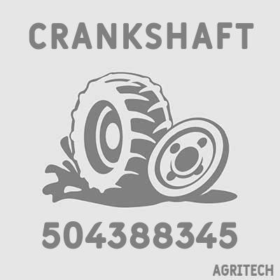 504388345 - Вал колінчатий, CASE IH