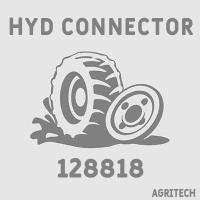 128818 - Штуцер, CASE IH