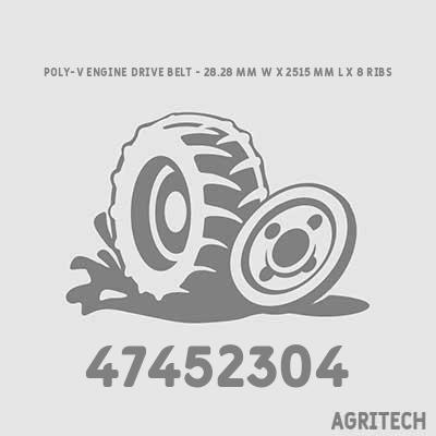 47452304 - Ремінь приводу насоса водяного, компресора кондиціонера, CASE IH