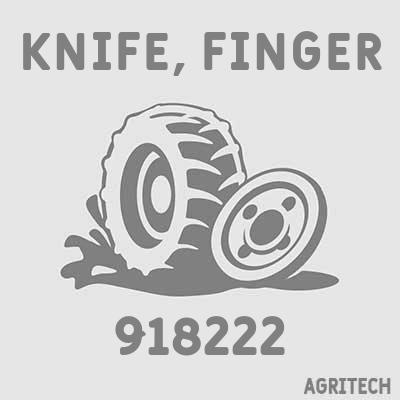 918222 - Палець протирізальний одинарний, CASE IH
