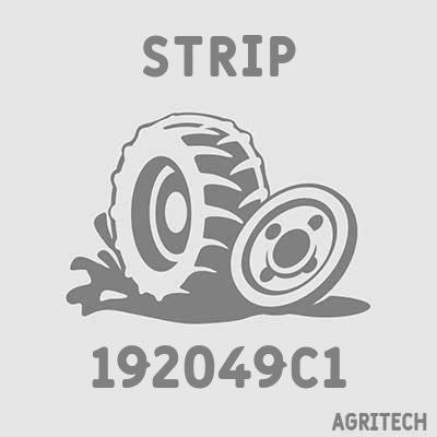 192049C1 - Полоса лотка скатного доочищення, CASE IH