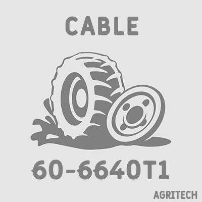 60-6640T1 - Трос КПП, CASE IH