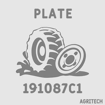 191087C1 - Пластина, CASE IH