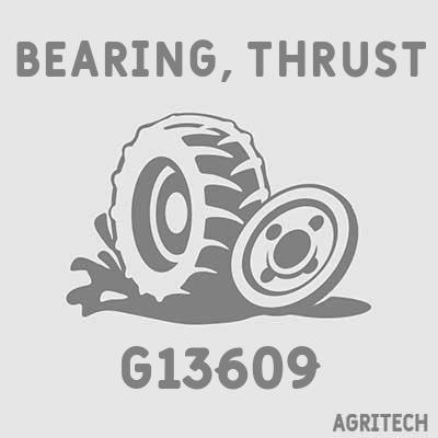 G13609 - Підшипник голчастий упорний, CASE IH