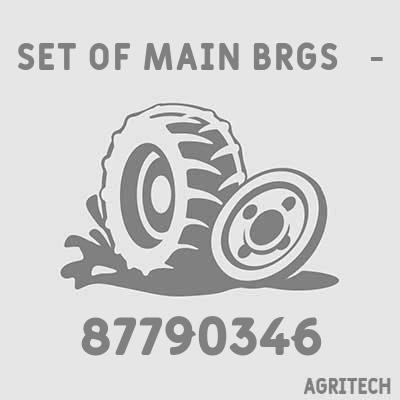 87790346 - Комплект вкладишів корінних, CASE IH