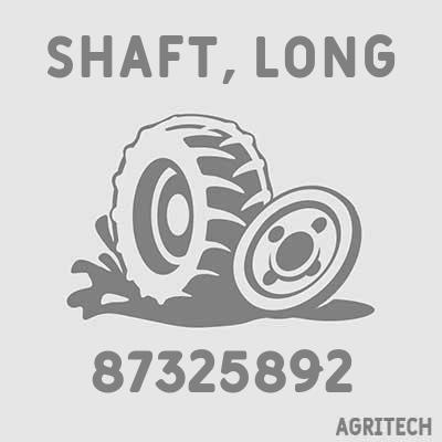 87325892 - Вал напіввісі права (з блокуванням диференціала), CASE IH