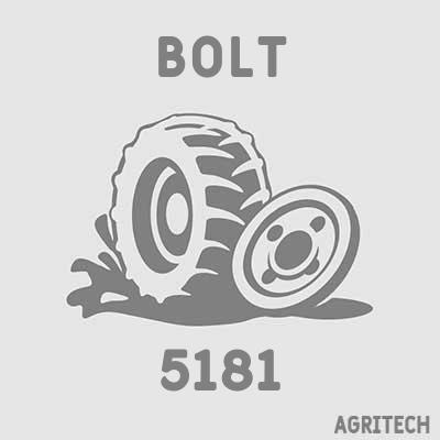 5181 - Болт U-образный (стремянка), CASE IH
