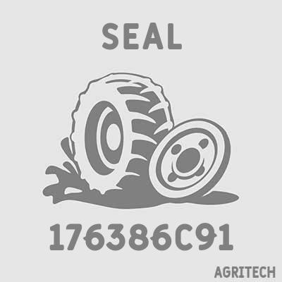 176386C91 - Манжета редуктора мисового, CASE IH