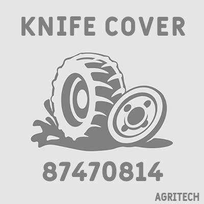 87470814 - Палец противорежущими на накрест ножей в центре, CASE IH