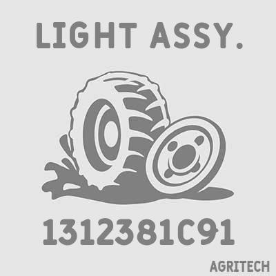 1312381C91 - Ліхтар гальма лівий, CASE IH