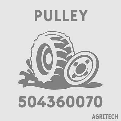 504360070 - Шкив вала коленчатого, CASE IH