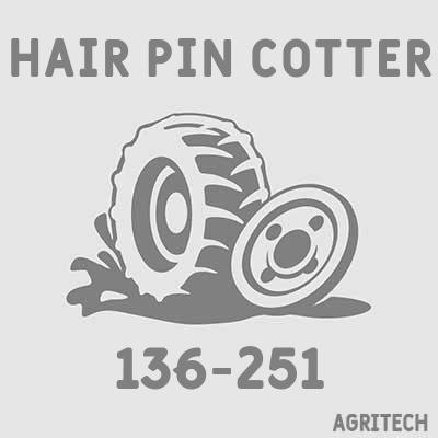 136-251 - Шплінт пружинний, CASE IH