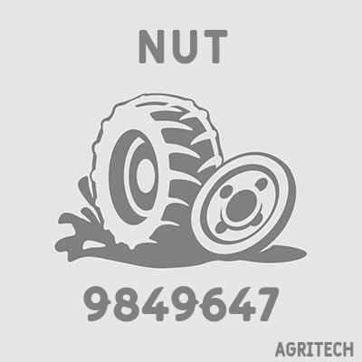 9849647 - Гайка, CASE IH
