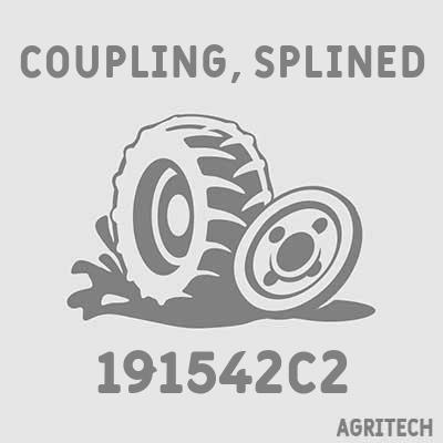 191542C2 - Муфта варіатора приводу сепаратора, CASE IH