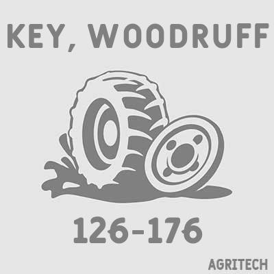 126-176 - Шпонка, CASE IH
