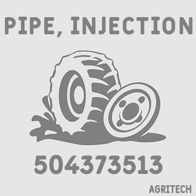 504373513 - Трубка топливная 2 цилиндр, CASE IH