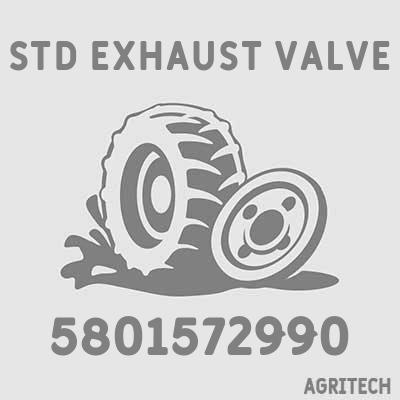 5801572990 - Клапан випускний двигуна, CASE IH