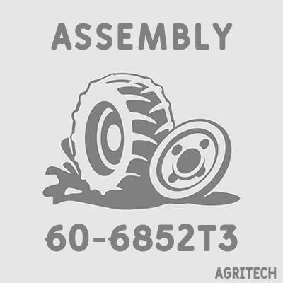 60-6852T3 - Крыльчатка отопителя, CASE IH