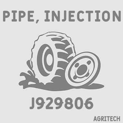 J929806 - Трубка паливна 6 циліндр, CASE IH