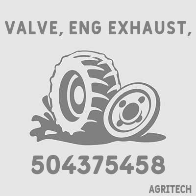 504375458 - Клапан випускний двигуна, CASE IH