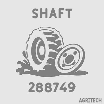 288749 - Вал привідний, CASE IH